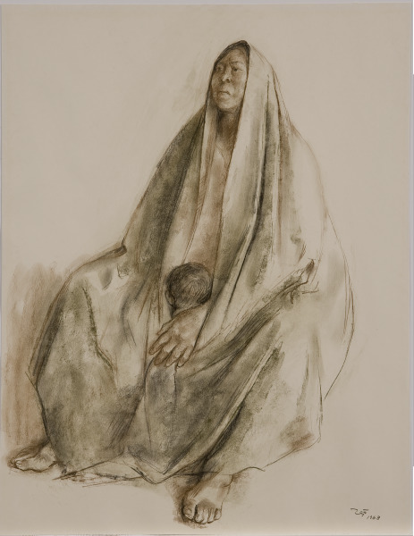 Mujer con niño (Woman with Child)
