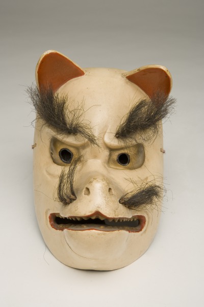 Kyōgen mask, Kitsune (Máscara Kyōgen, Kitsune)