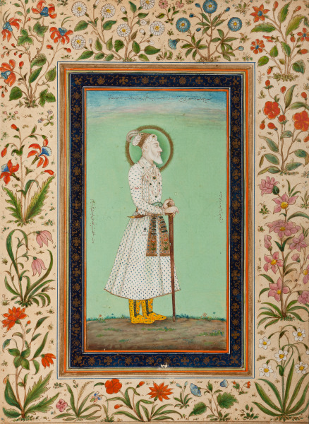 Portrait of Emperor Aurangzeb (Retrato de Emerador Aurangzeb)