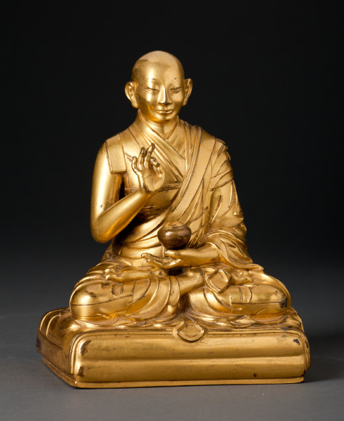 Portrait of the Lama Chos-kyi-rGal-mTshan, 1569-1662 (Retrato del Lama Chos-kyi-rGal-mTshan, 1569-1662)