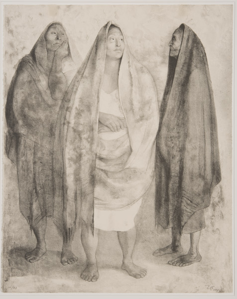 Tres mujeres de pie (Three Standing Women)
