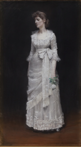 The White Rose (Portrait of Miss Jessup) (La Rosa Blanca [Retrato de la Señorita Jessup])