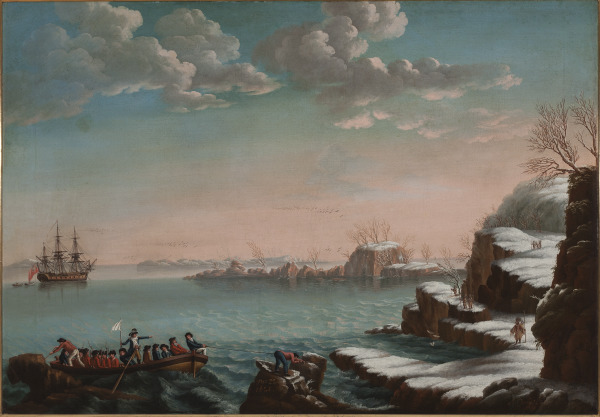 Landing of the Pilgrims, Dec. 22, 1620 (Desembarco de los peregrinos, 22 de diciembre de 1620)