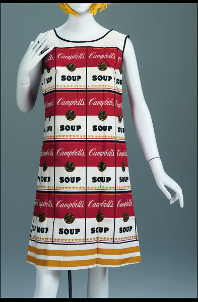 Campbell’s Soup’s “Souper Dress” (El “vestido de sopa” de la sopa de Campbell’s)