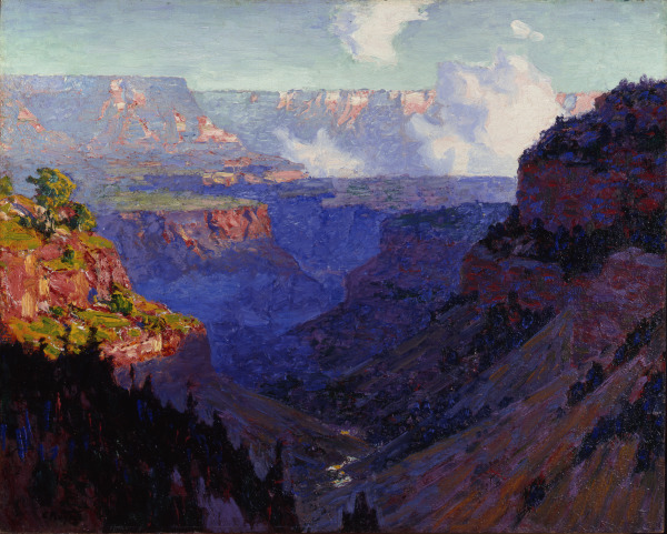Looking Across the Grand Canyon (Vista al Gran Cañón)