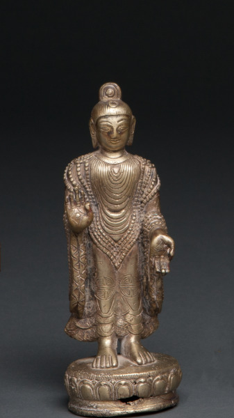 Udayana-style standing Buddha (Buda de pie al estilo de Udayana)