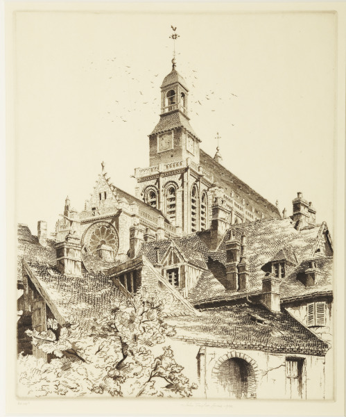 Eglise St. Gervais, Gisors (St. Gervaise Church, Gisors [Iglesia de San Gervais, Gisors])
