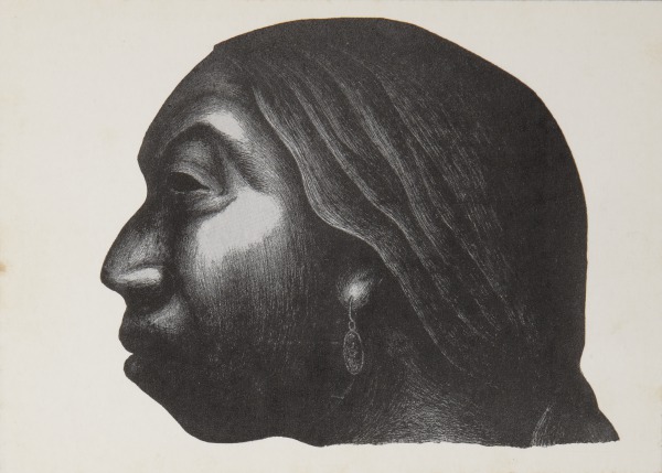 Cabeza de indigena (Head of an Indian Woman)