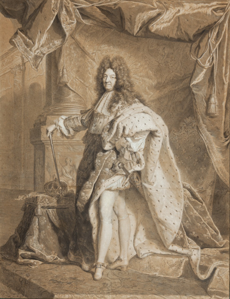 Portrait of Louis XIV (Retrato de Louis XIV)