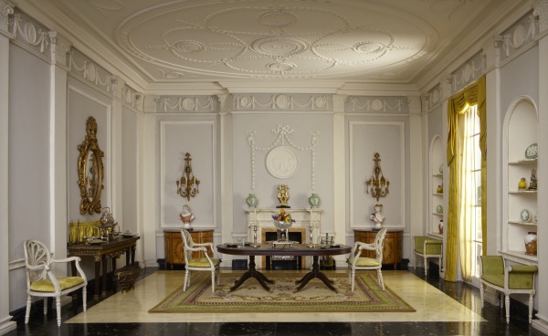 English Adam Dining Room, 1762-1794 (Comedor inglés, 1762-1794)