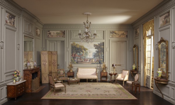 French Louis XVI Drawing Room, 1774-1793 (Salita francesa Luis XVI, 1774-1793)